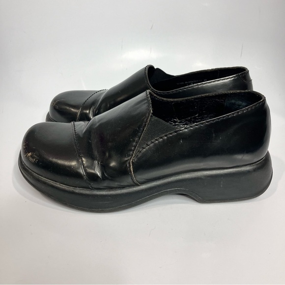 Dansko Y2K black leather clog loafers size 41 - Picture 4 of 10